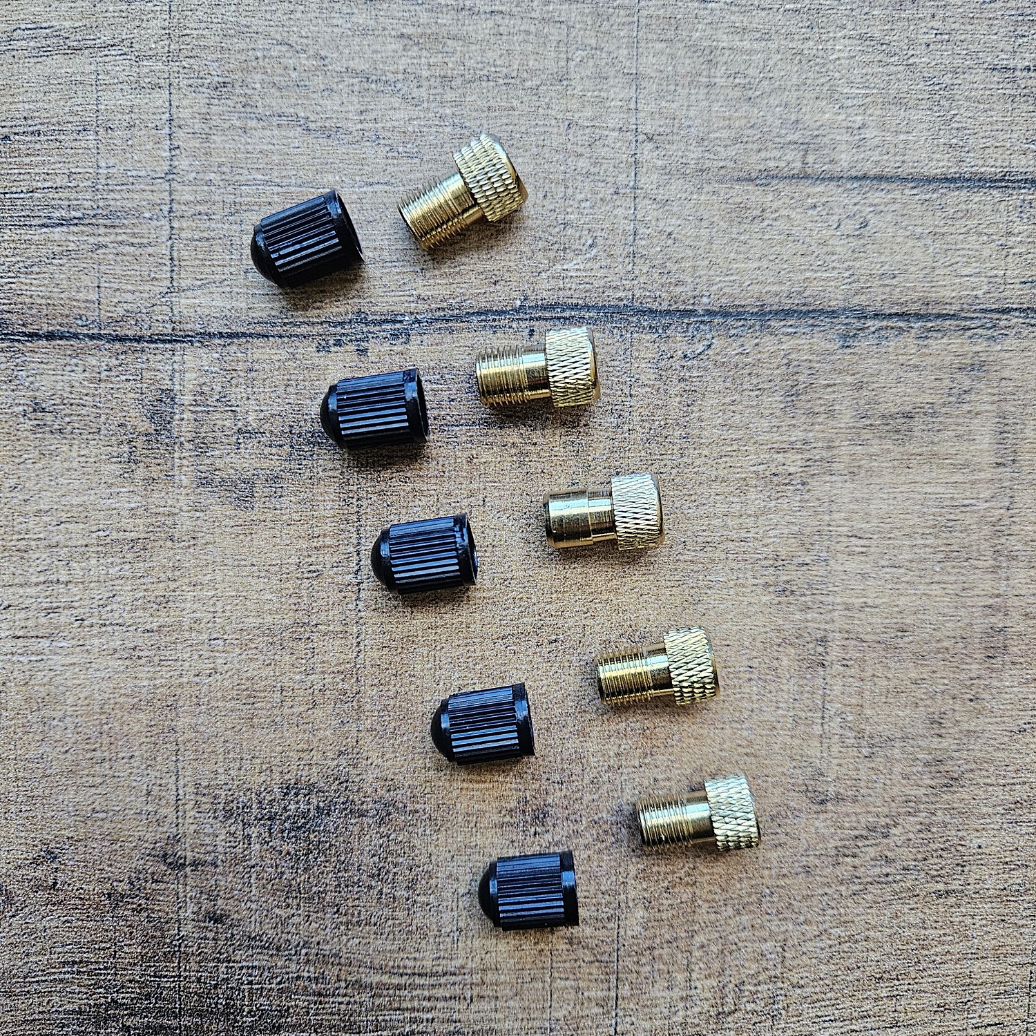 Ventil Adapter Fahrrad | Auto Presta Schrader Adapter + Ventilkappe 10 teilig SET