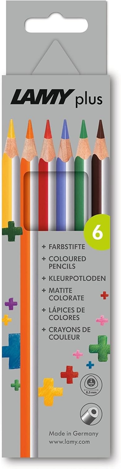 LAMY plus 6er-Set-Faltschachtel Farbstifte 530