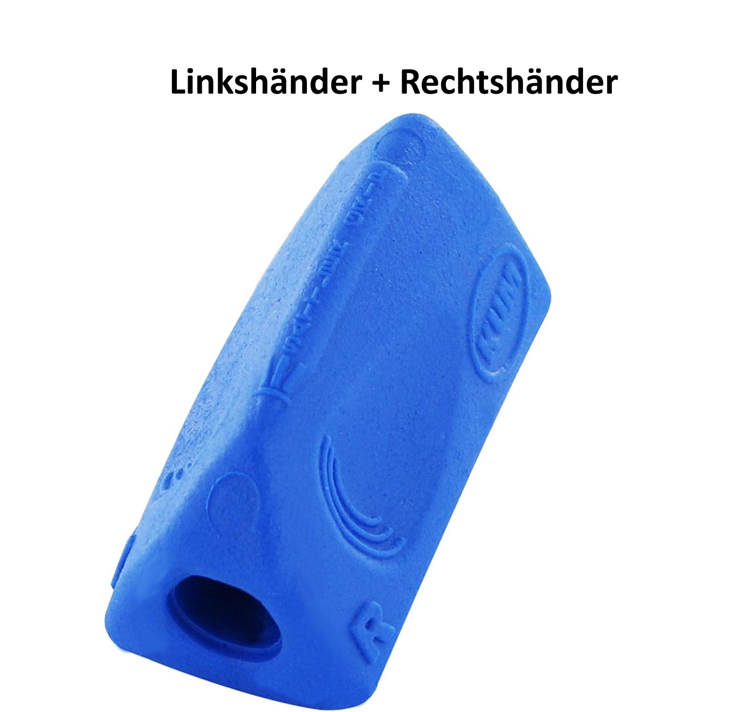 1x Kum Sattler Grip/Schreiblernhilfe/Griff/Schreibhilfe - Gummi blau dreieckig