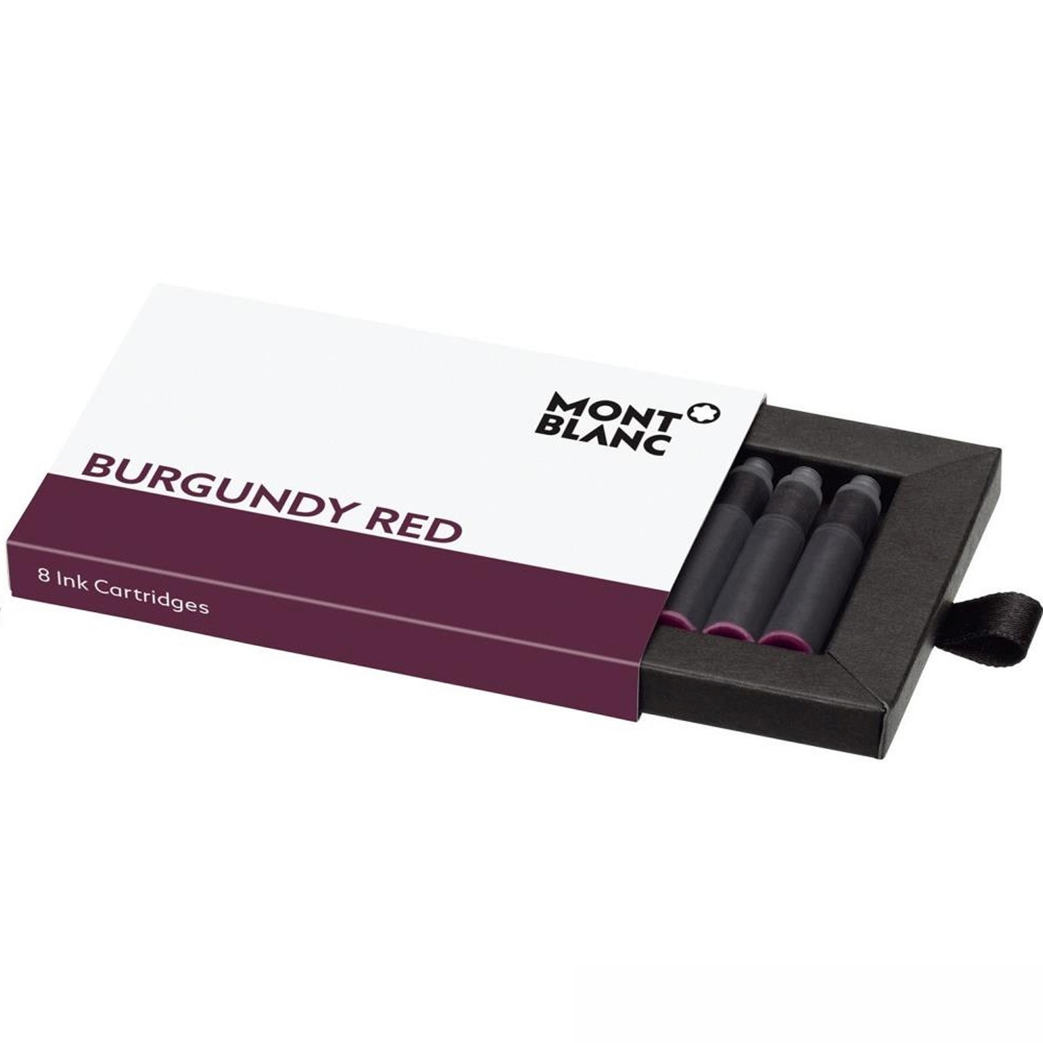 Montblanc 8 Tintenpatronen  Burgundy Red 128201