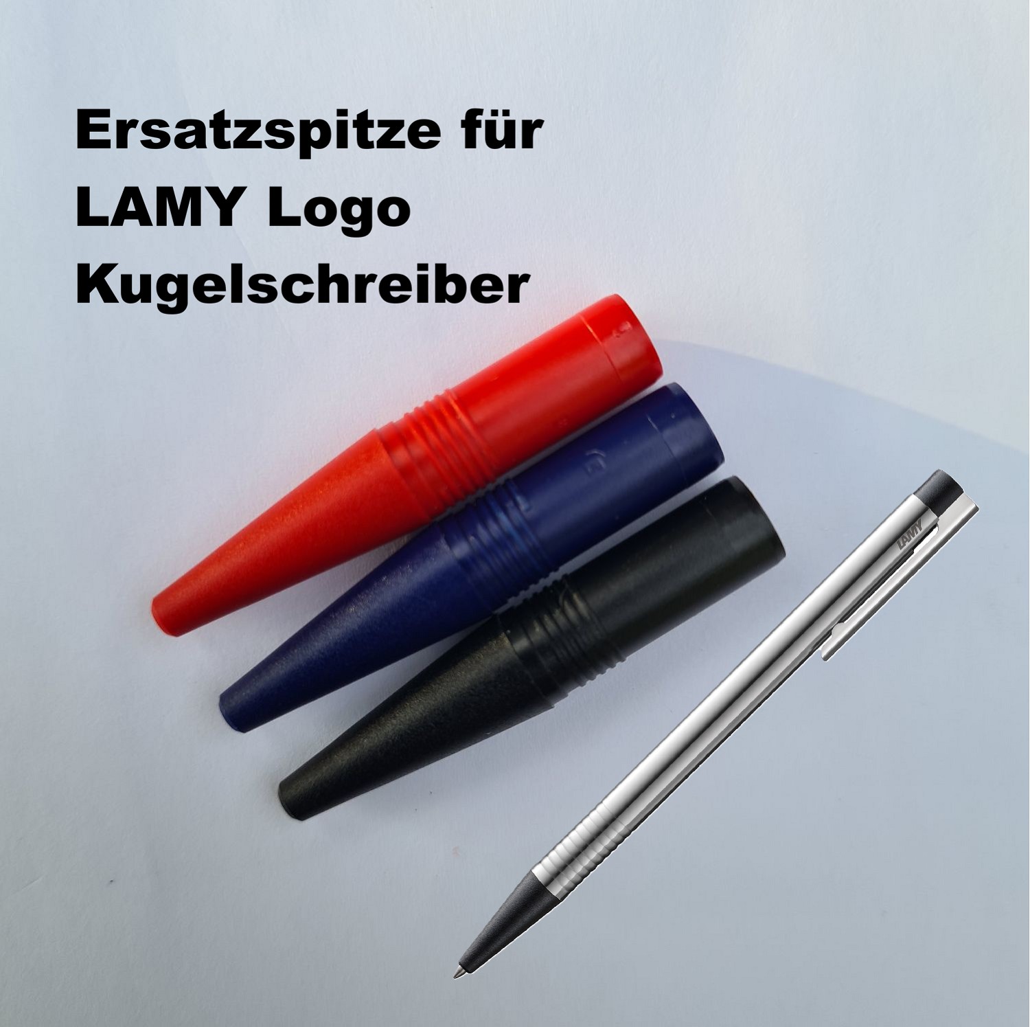 Lamy Logo Spitze Ersatzteil (Blau, Schwarz, Rot, Grün und Silber - 205 / 206)