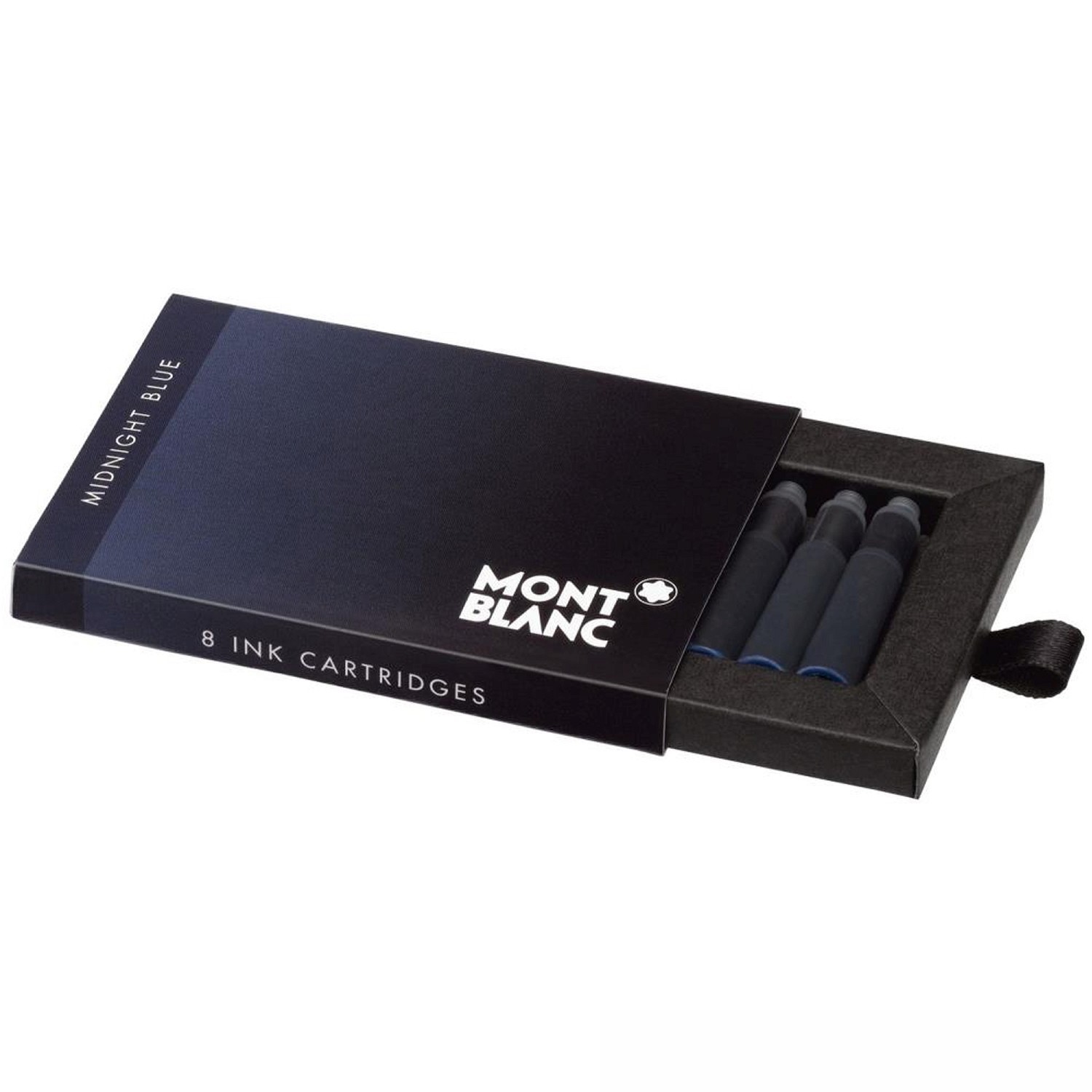Montblanc 8 Tintenpatronen  Midnight Blue 128199