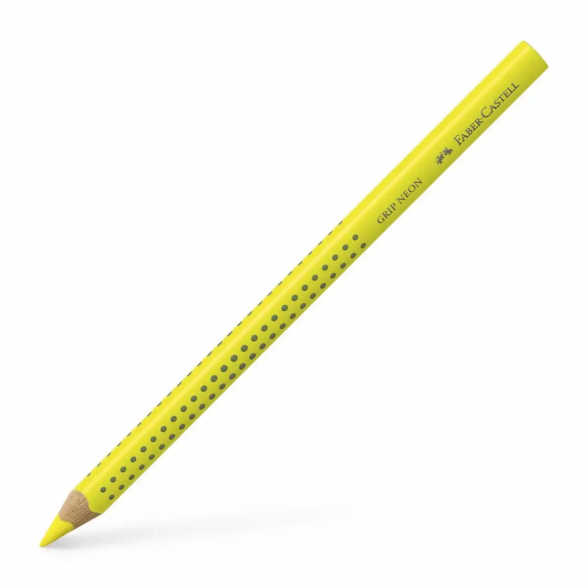 FABER CASTELL Trocken Textmarker Jumbo Grip Neon Gelb extra dick einzeln 1148 07