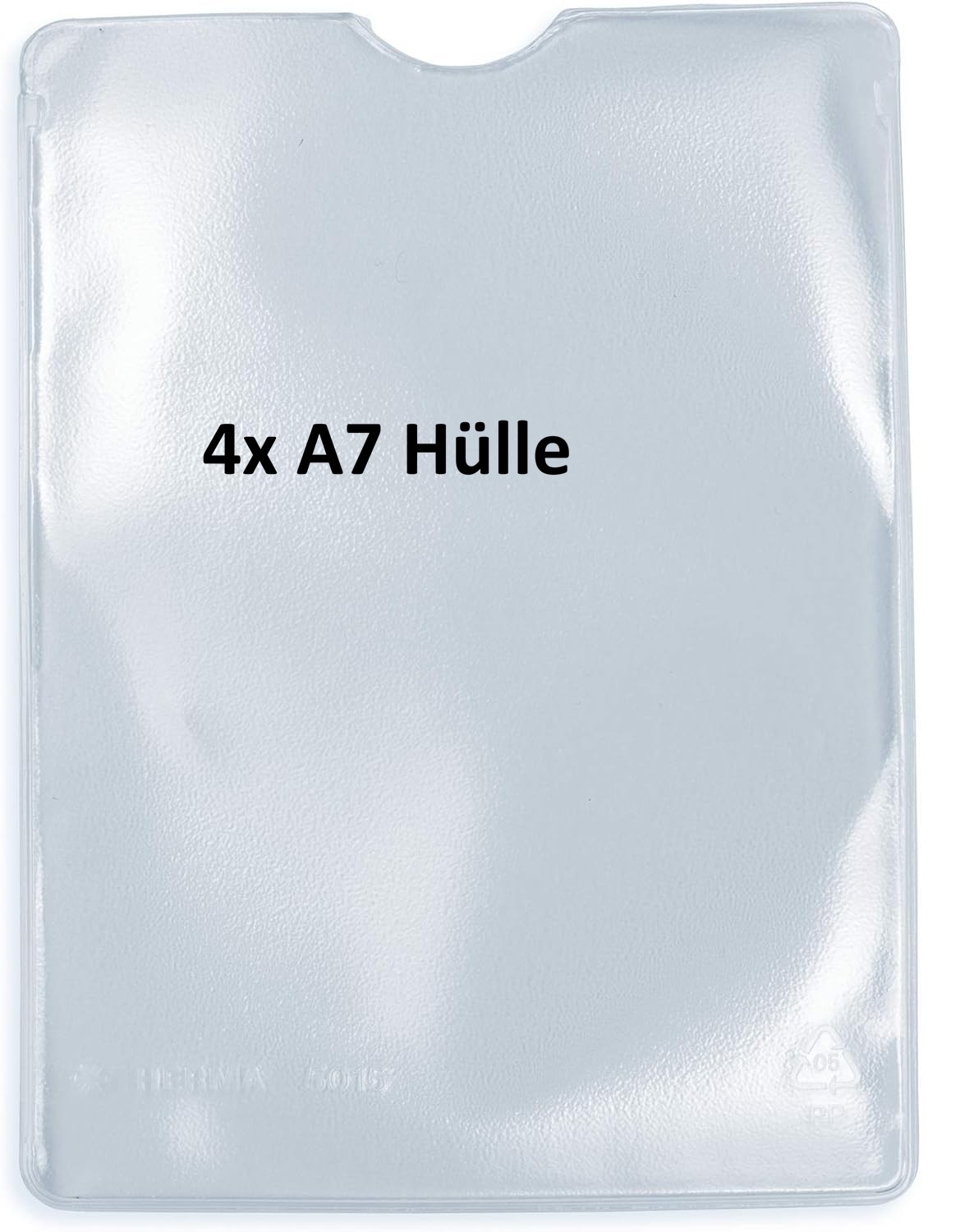 Herma Ausweishülle A7 80x115mm 4 Stück