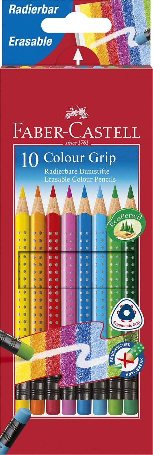 Faber-Castell Farbstifte Coulor Grip 10er Etui
