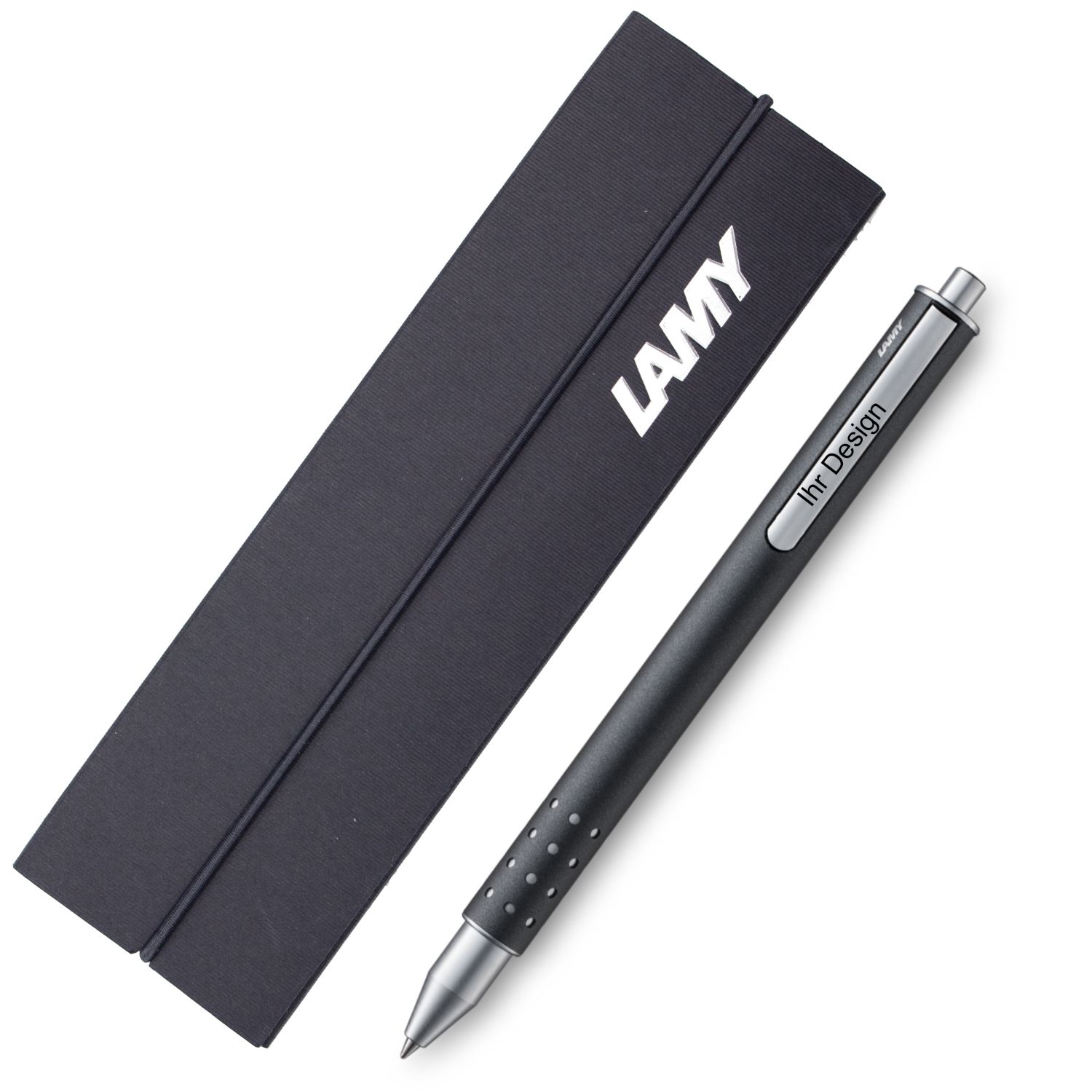 LAMY 334 Tintenroller swift anthracite inkl. Lasergravur + Geschenkverpackung (E119)