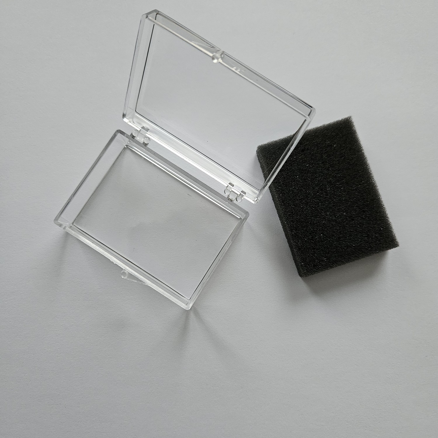 1x Aufbewahrungs Box klein - klar transparent durchsichtig Organizer Sortierung