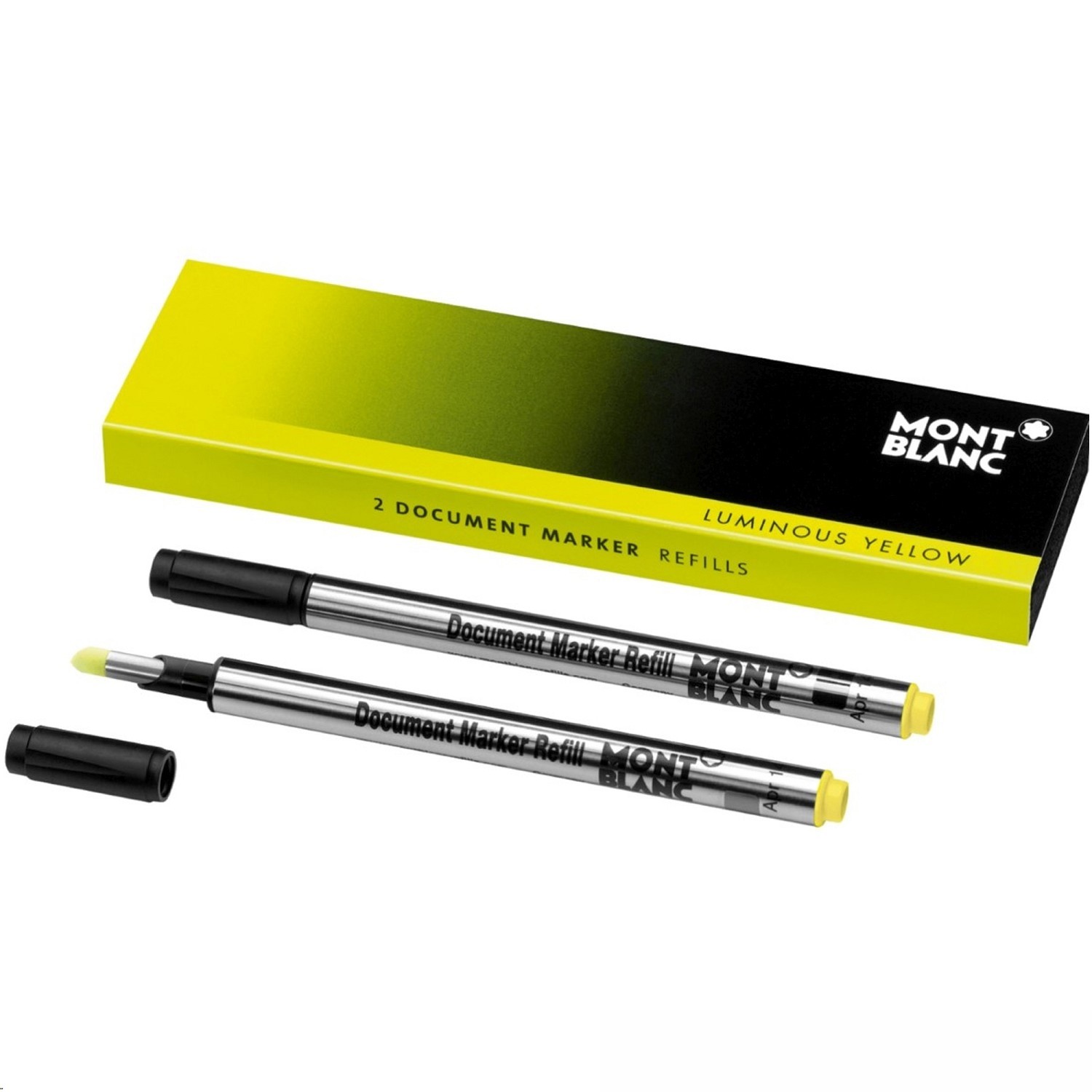 Montblanc 2 Dokumentenmarker-Minen (Luminous Yellow) 128252