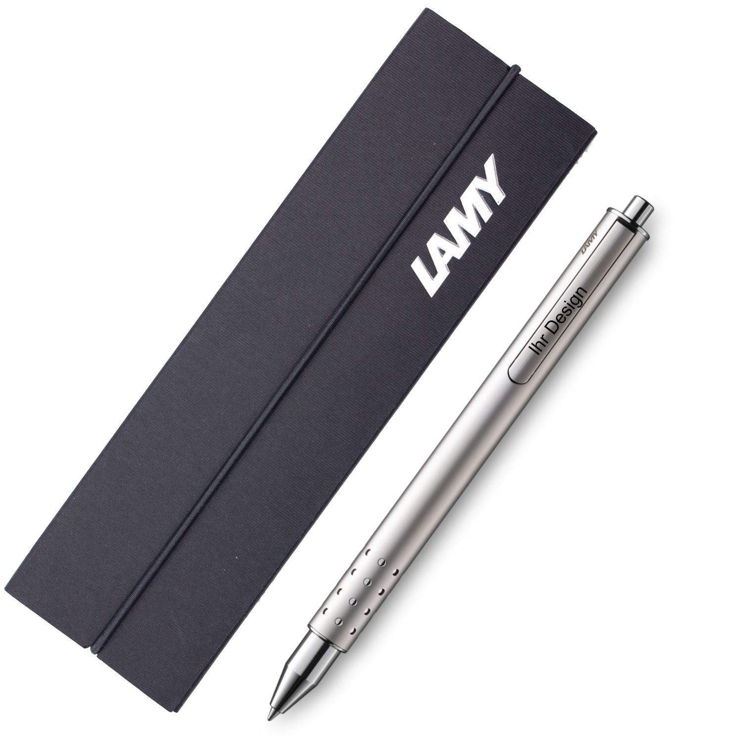 LAMY 330 Tintenroller swift Palladium inkl. Lasergravur + Geschenkverpackung (E119)