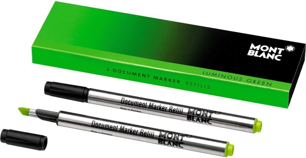 Montblanc 2 Dokumentenmarker-Minen (Luminous Green) 128253