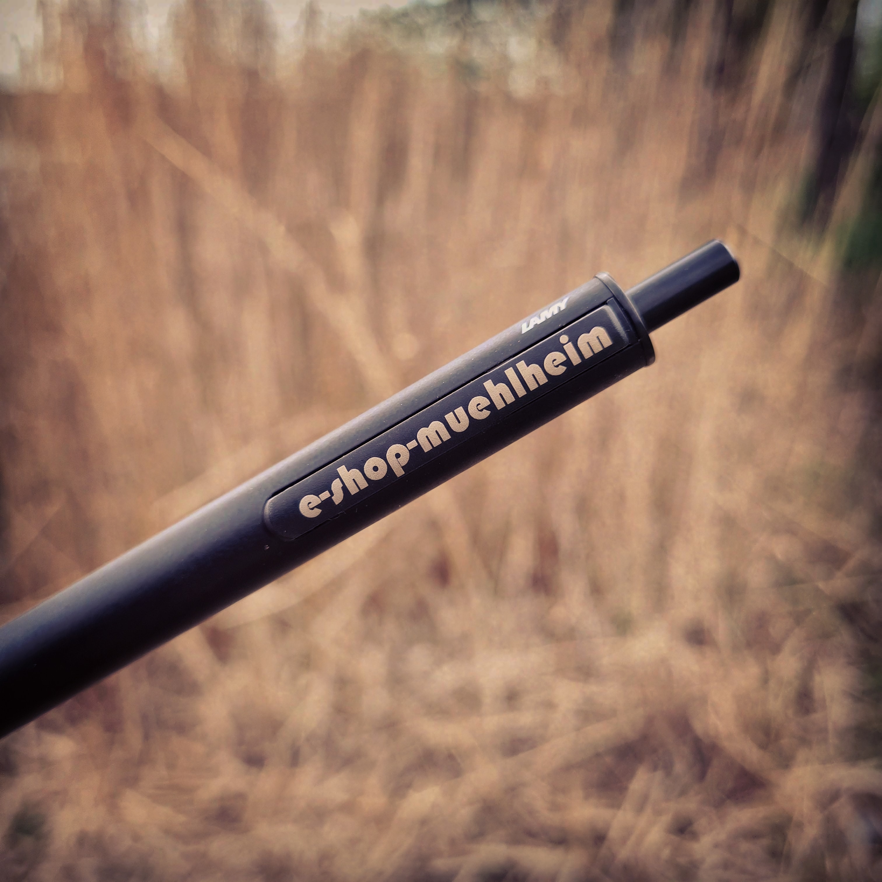 Bild eines gravierten Tintenrollers