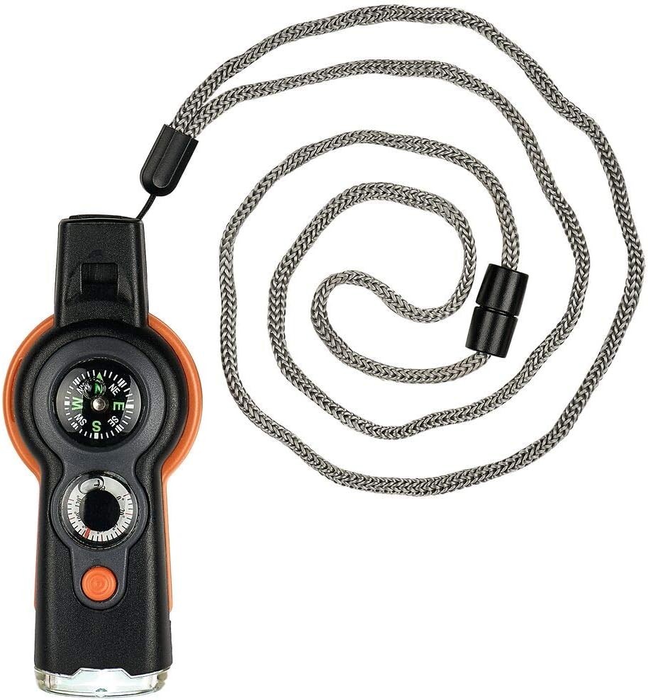 MOSES Survival Tool für Kinder- 6 in 1 - Outdoor, Camping, Multifunktionstool