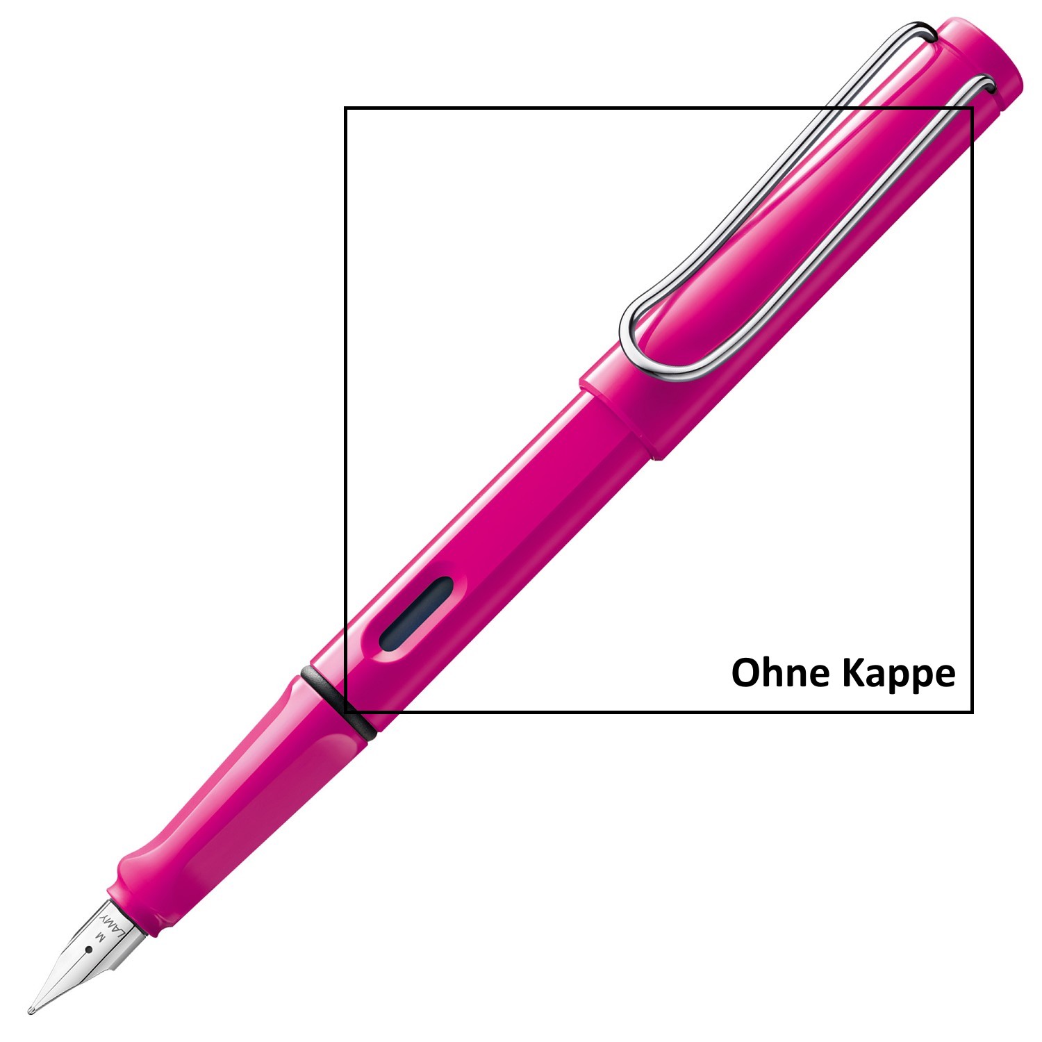 LAMY Ersatzteil Schaft für Füller safari pink 013