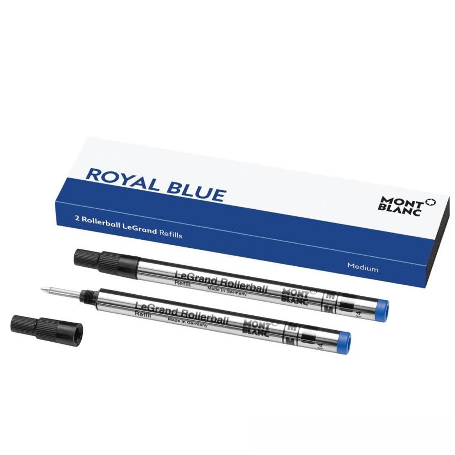 Montblanc 2 Rollerballminen LeGrand (M) Royal Blue 128228