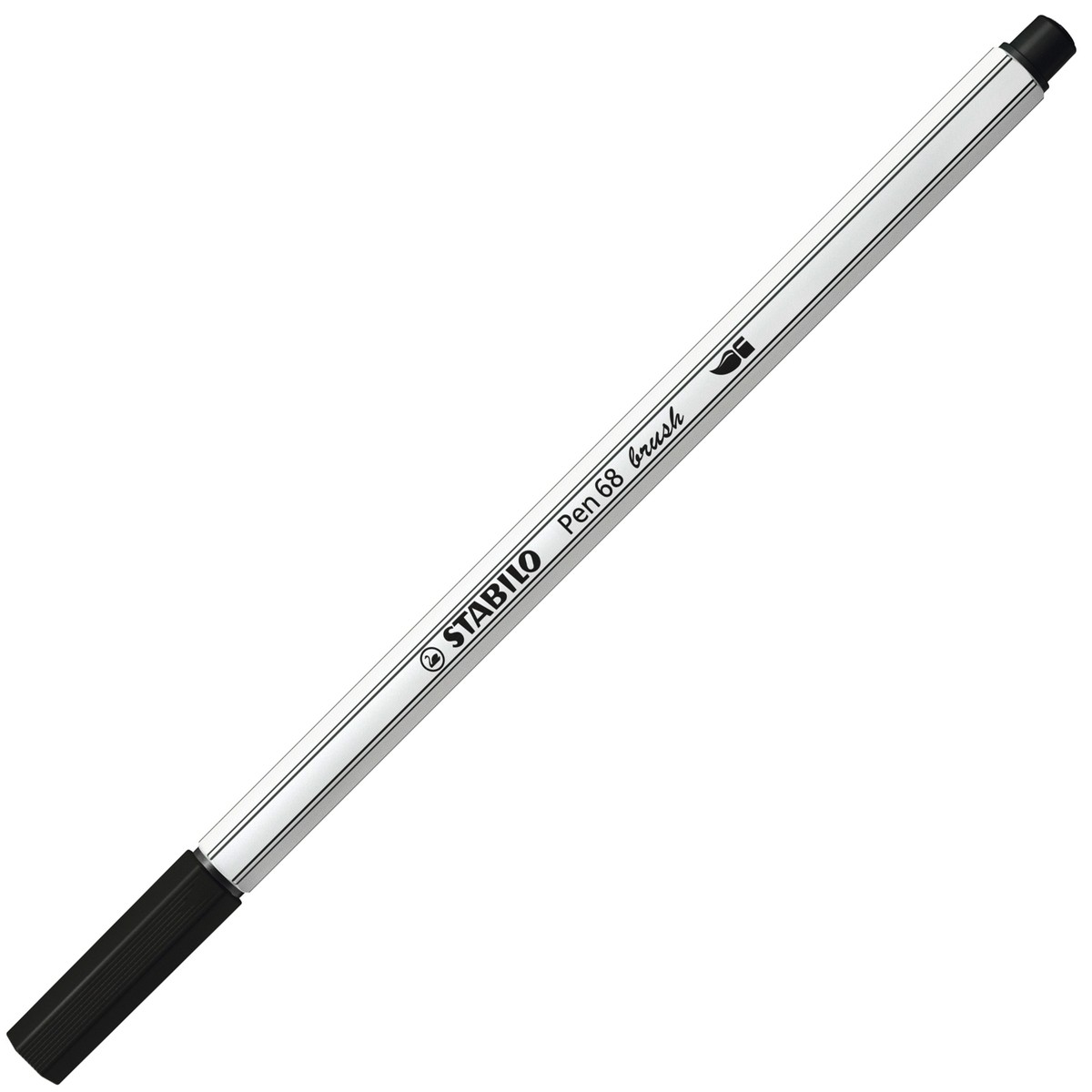 Stabilo Pinselstift BRUSH Pen 68 schwarz 568/46