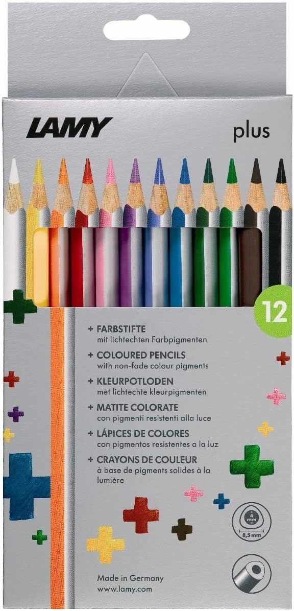 LAMY plus 12er-Set-Faltschachtel Farbstifte 530