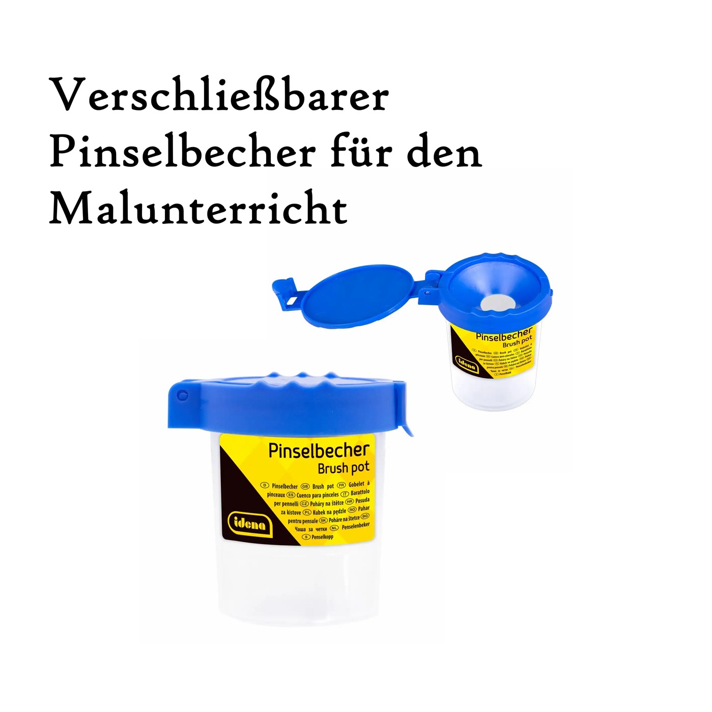 Idena Pinselbecher aus Kunststoff 623031