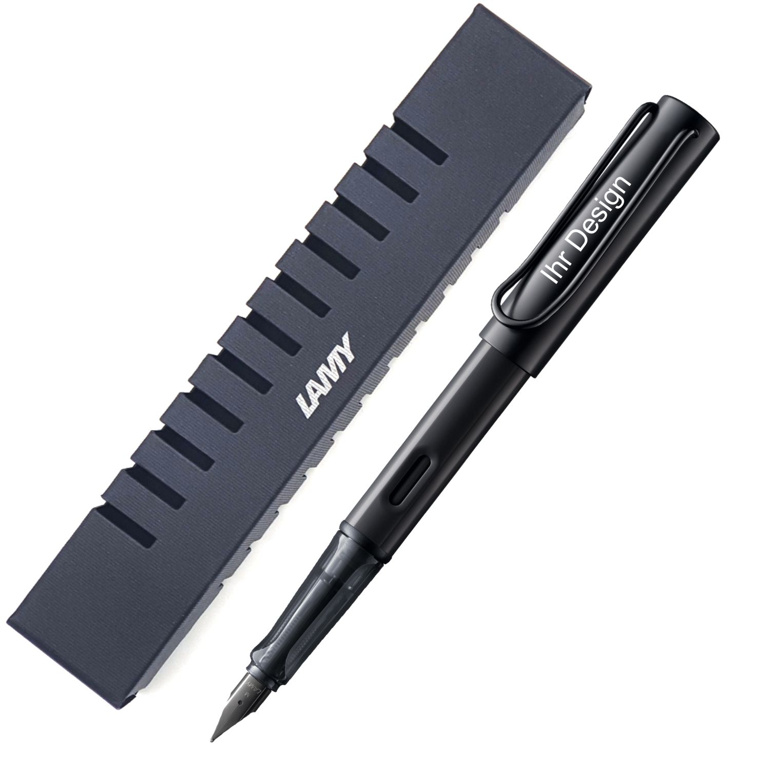 LAMY 071 FH AL-star blackl inkl. Gravur + V60
