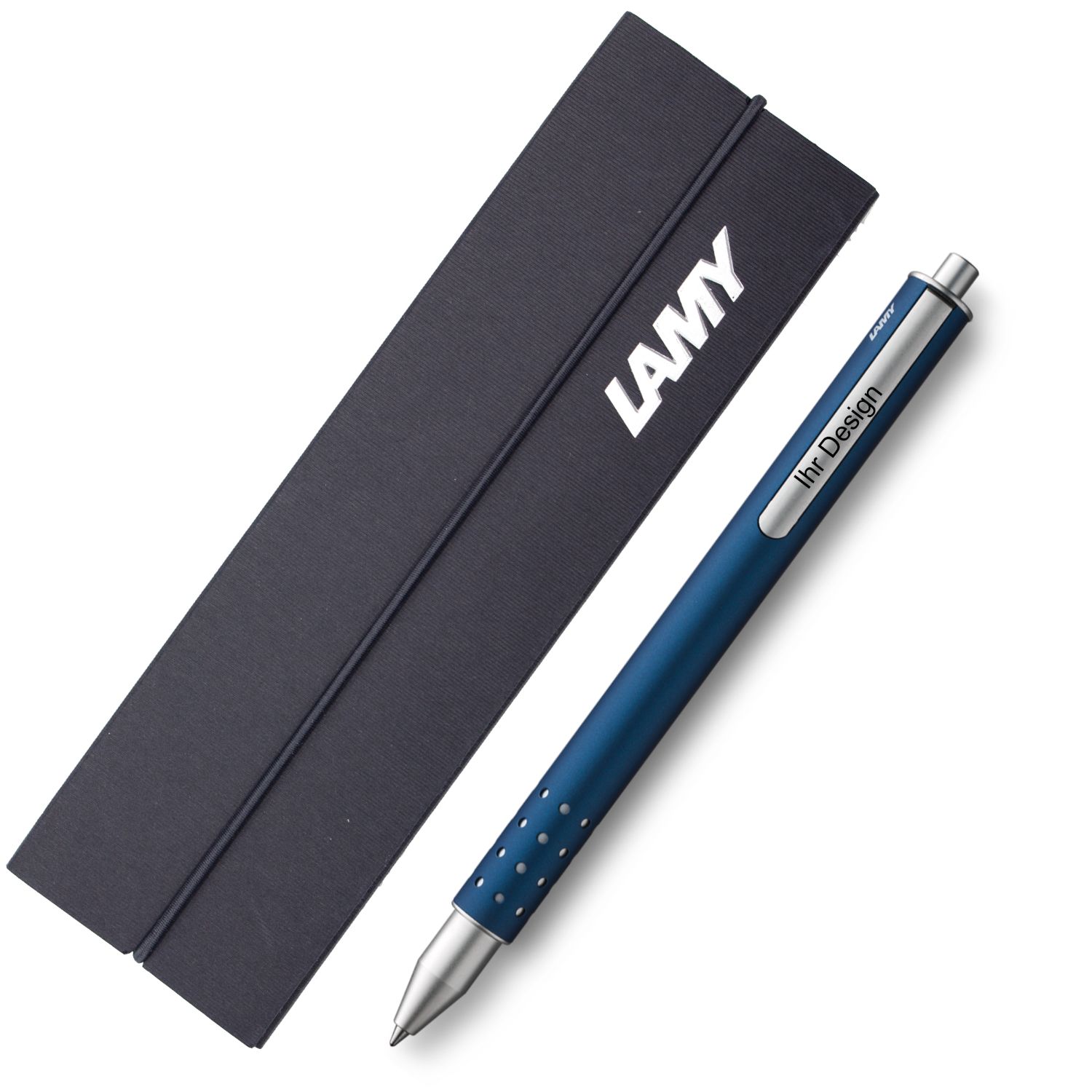 LAMY 334 Tintenroller swift imperialblue inkl. Lasergravur + Geschenkverpackung (E119)