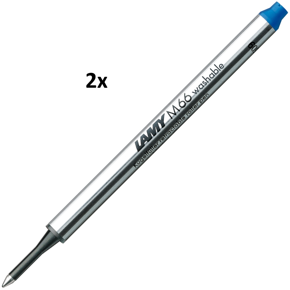 LAMY M66 Blau M Mittel 2er Set