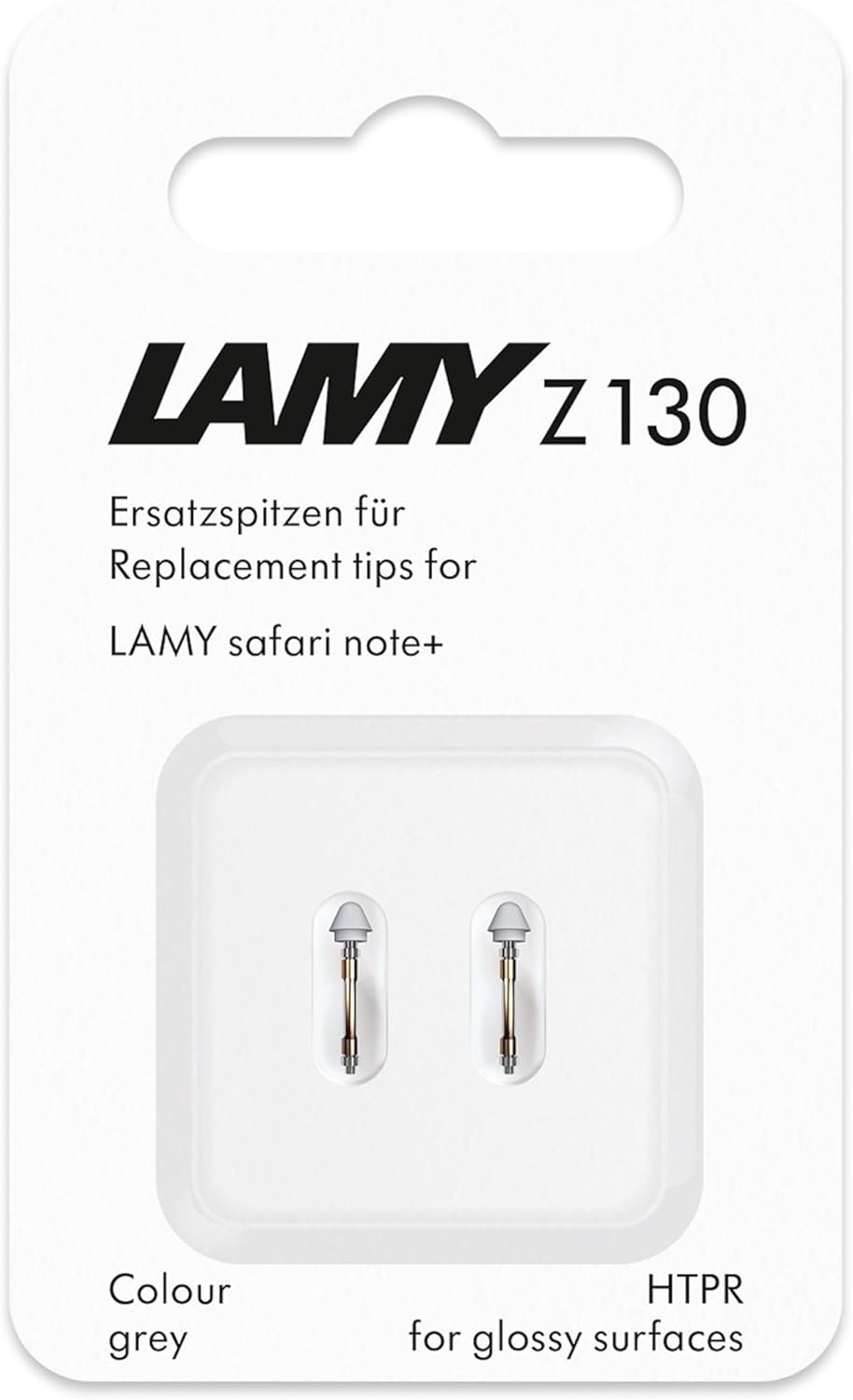 LAMY Z130 Grau - 2 Ersatzspitzen f. Safari Note +