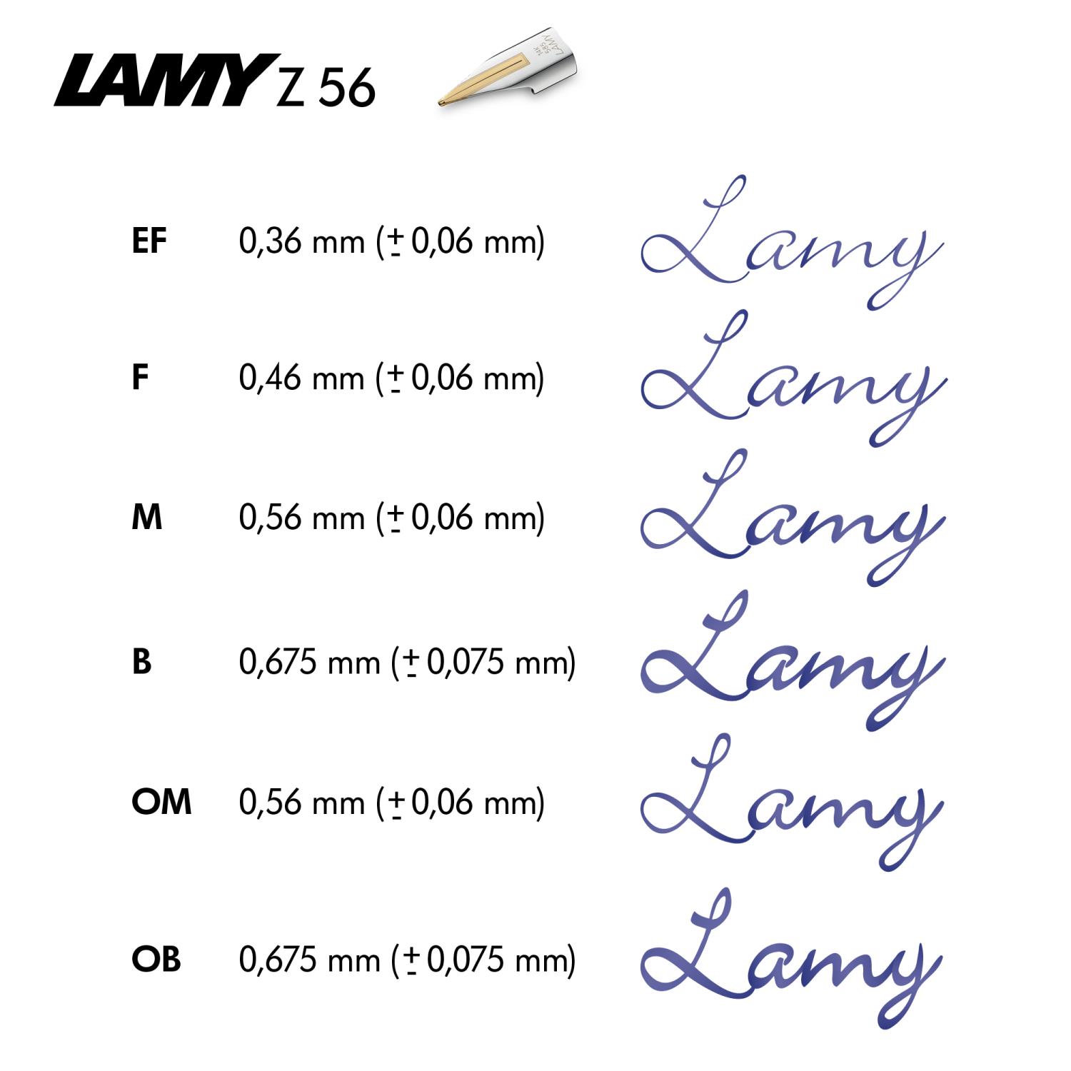 LAMY 14 kt. Goldfeder Z 56