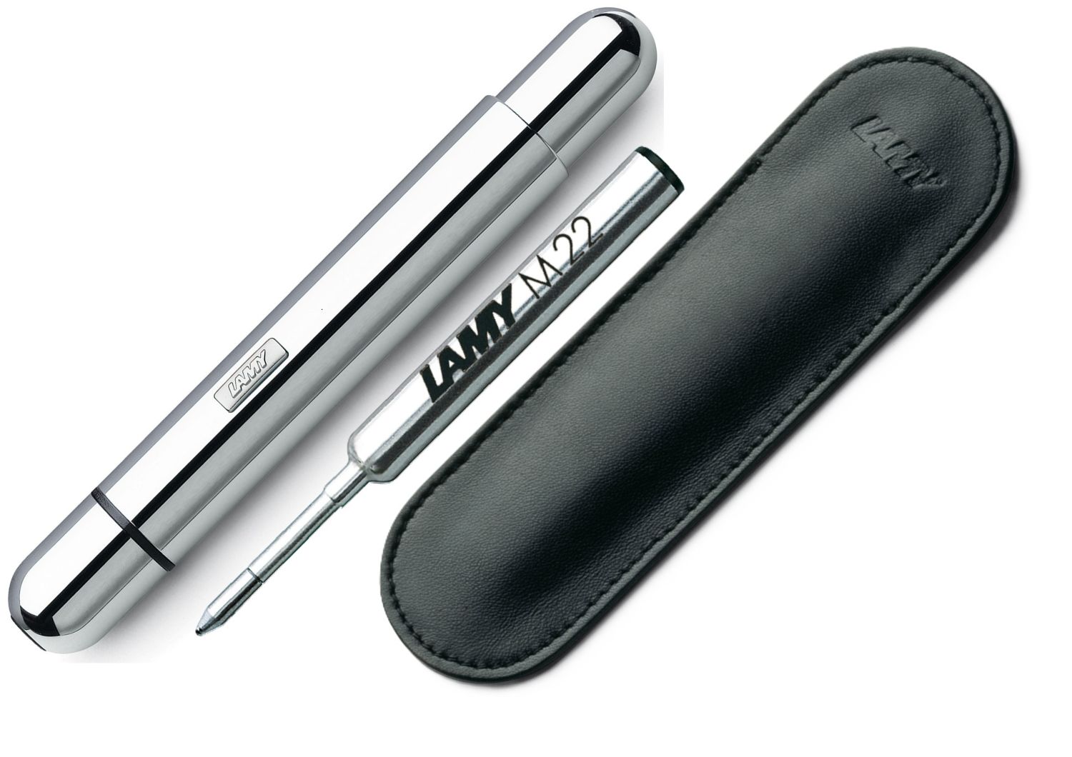 LAMY 289 KS pico chrome + Etui A111 + M22 M schwarz