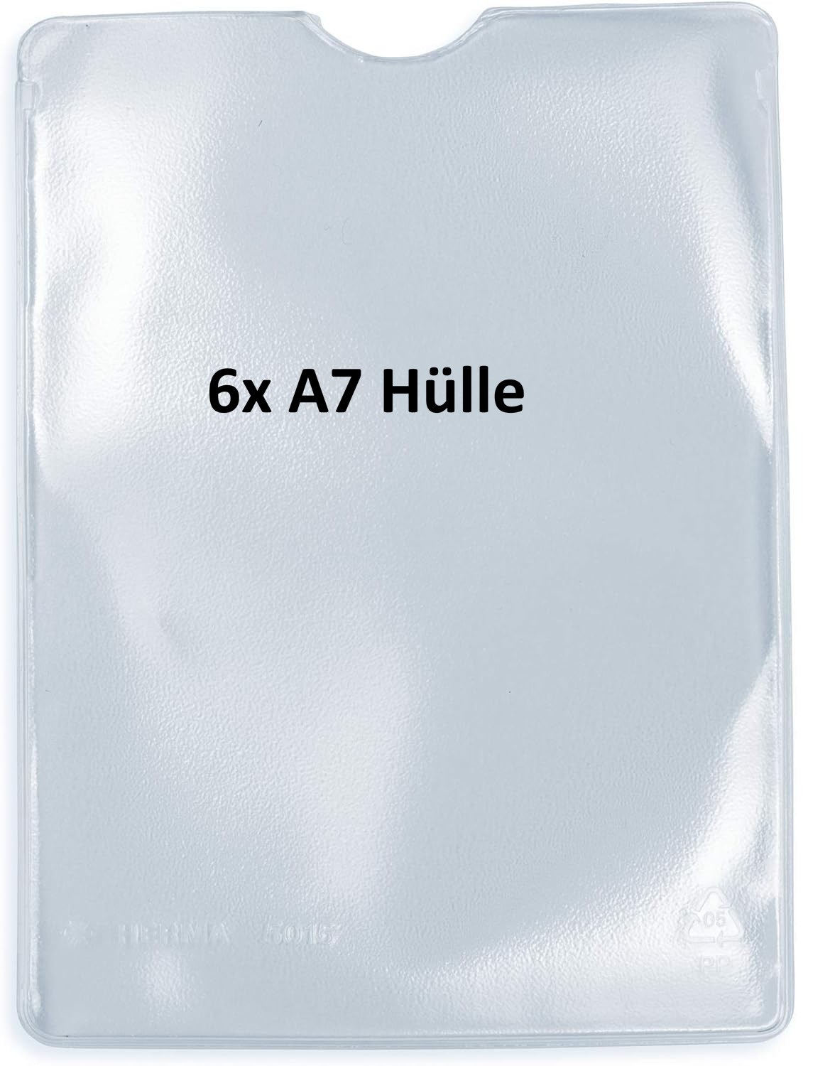 Herma Ausweishülle A7 80x115mm 6 Stück