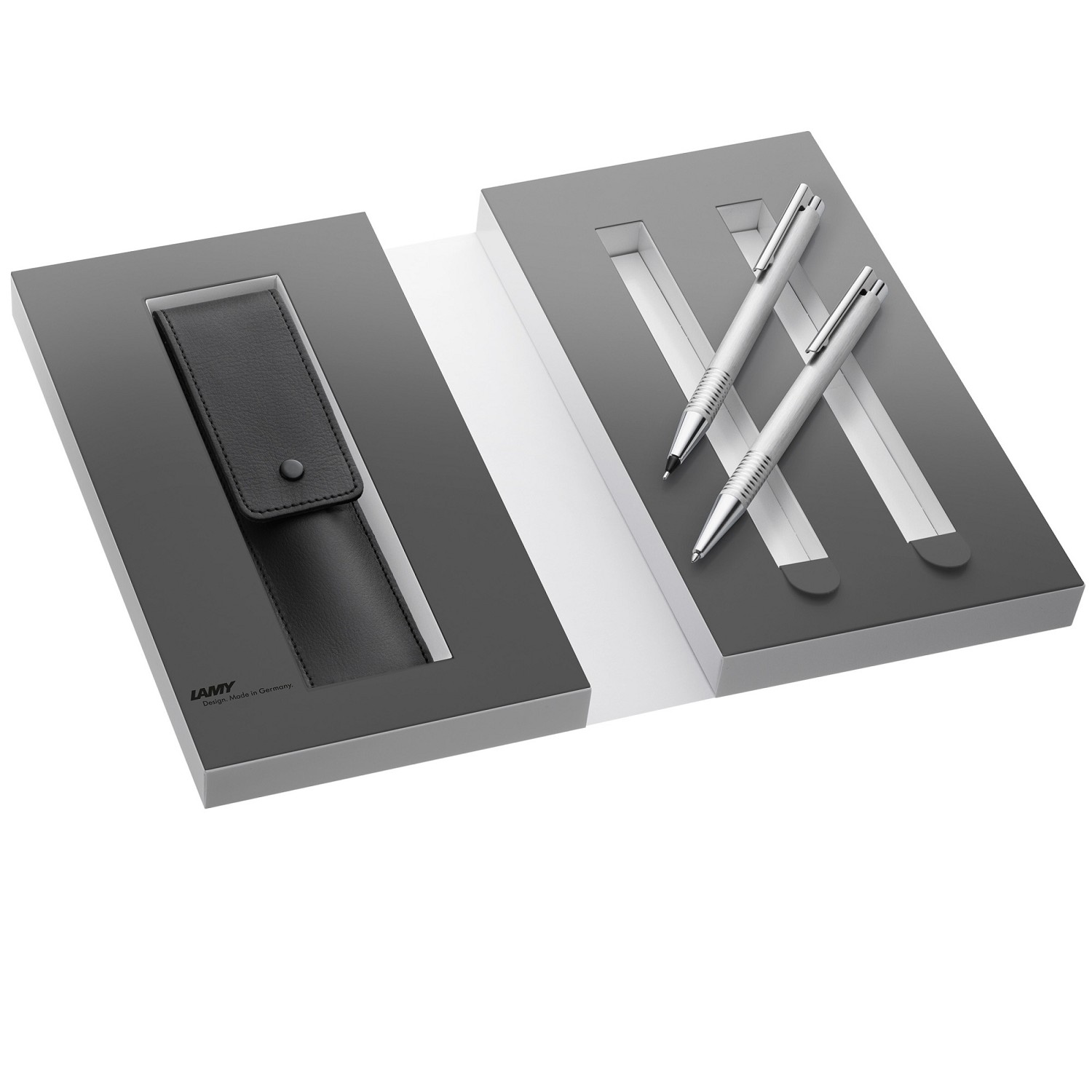 LAMY logo Set brushed Kugelschreiber / Druckbleistift 206 / 106