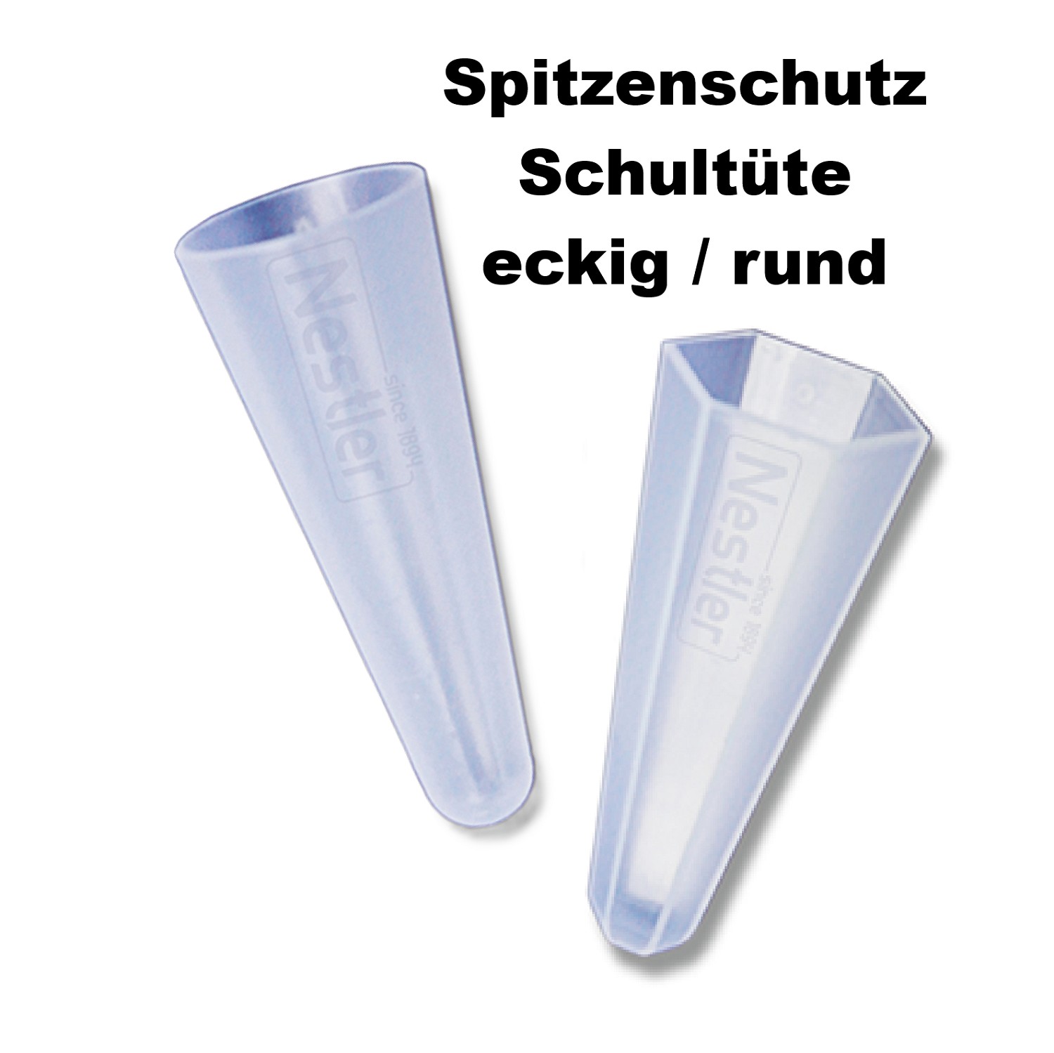 Spitzenschutz für Schultüte eckig rund Zuckertüte Schulanfang Basteln 70 / 85 cm