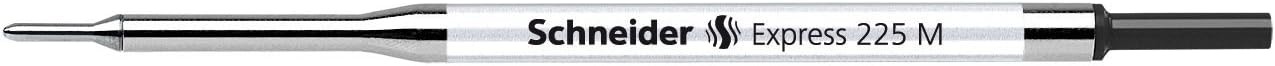 1x Schneider Ersatz Mine Kugelschreiber Express 225 M Mittel Schwarz - 75 + 575