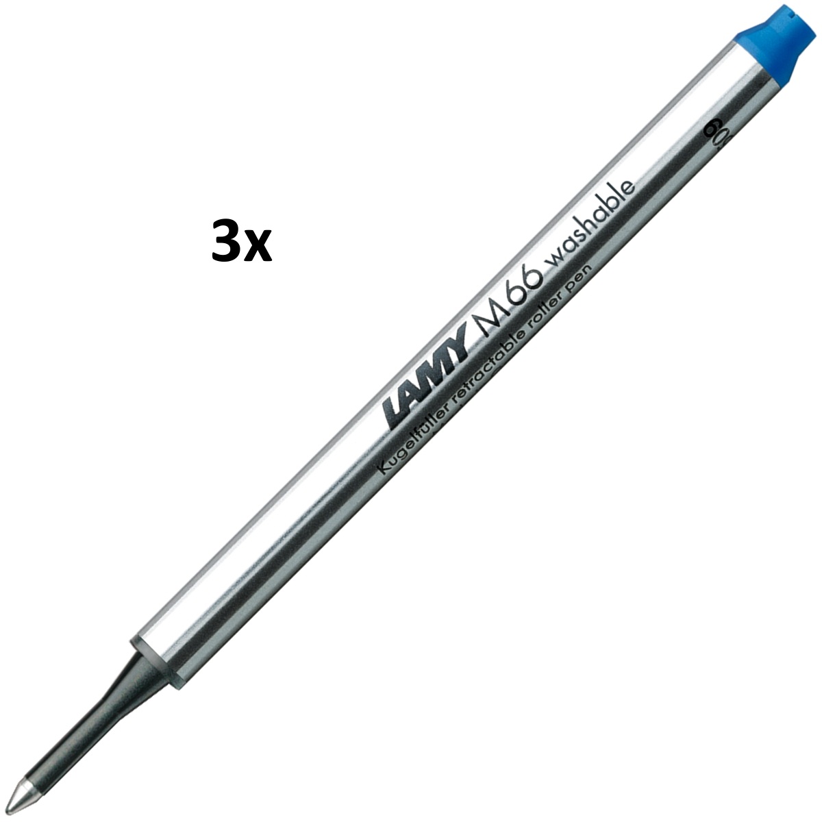 LAMY M66 Blau M Mittel 3er Set