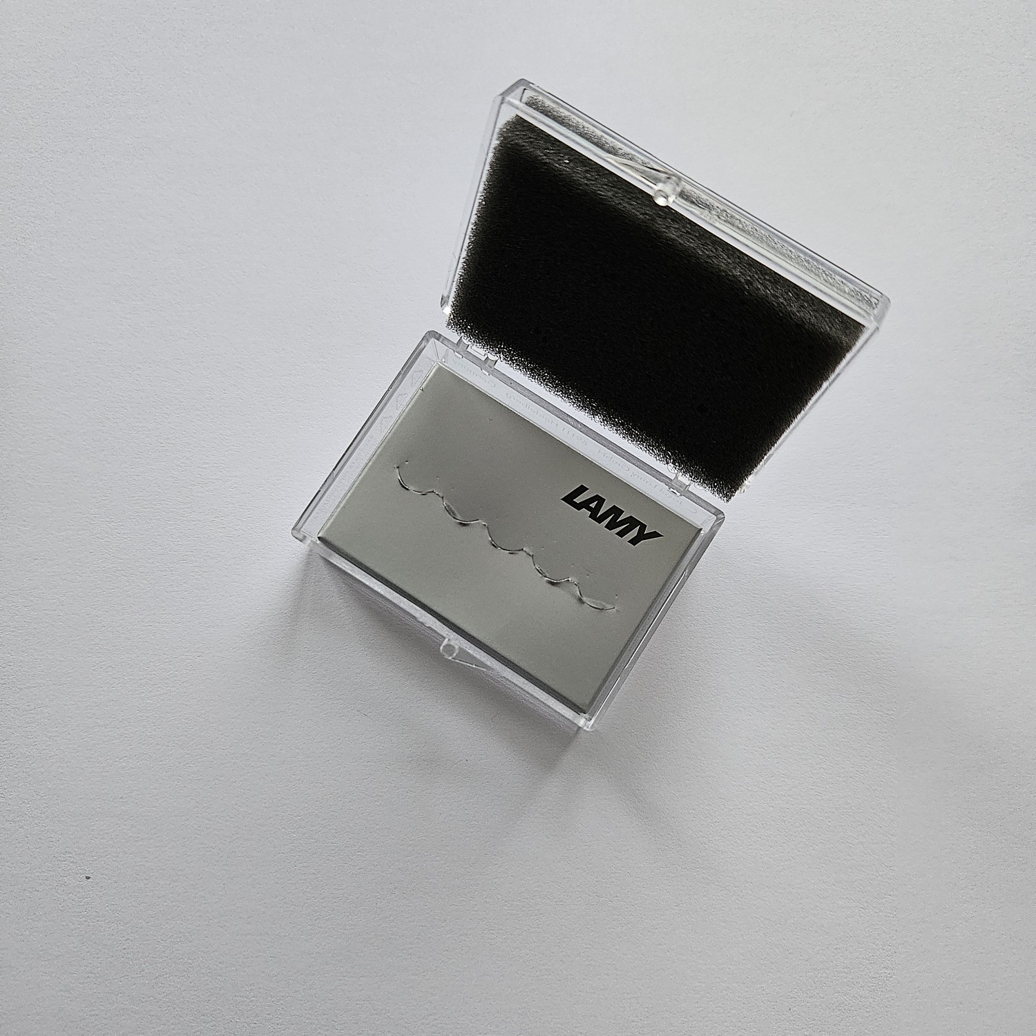 1x LAMY Schachtel Box transparent - Aufbewahrung/Schutz für Ersatz Feder/Ersatzteile