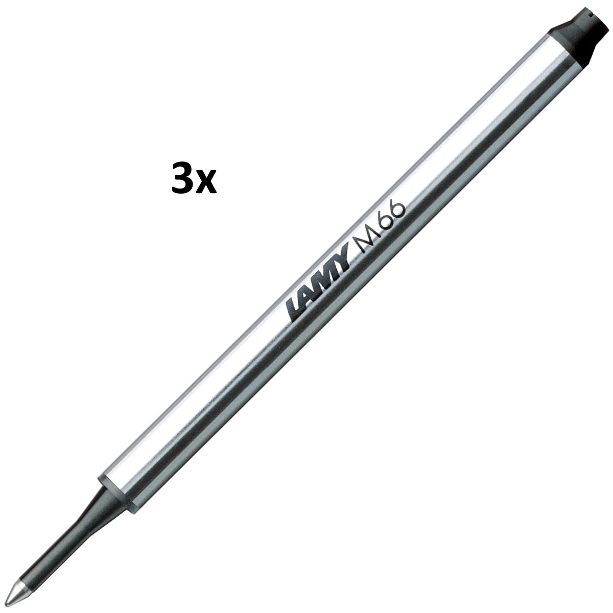 LAMY M66 Schwarz M Mittel 3er Set